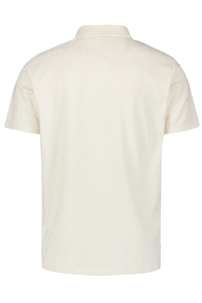 JACQUARD POLOSHIRT 28380453 011 OFF WHITE